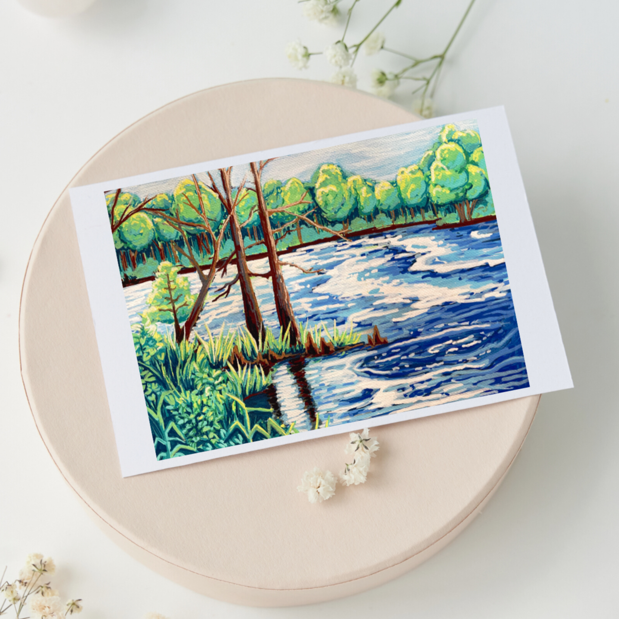 Cypresses on the River